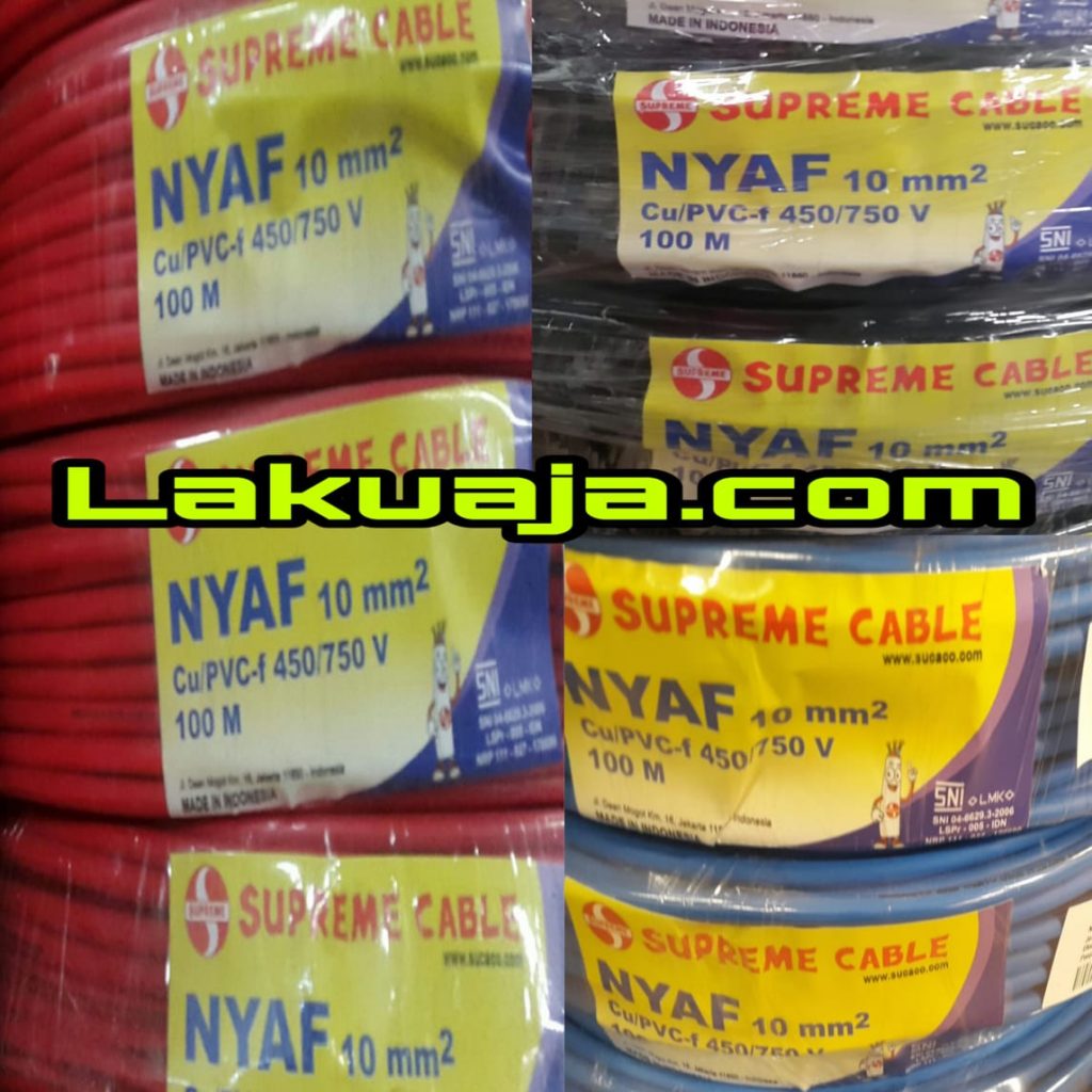 Jual Kabel Listrik Nyy 4x4 Mm Supreme Lakuaja