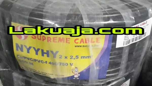 Kabel Nyyhy 2x2 5 Mm Supreme Kabel Serabut Lakuaja