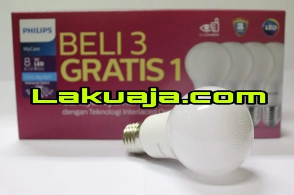 lampu-philips-led-bulb-pack-8w